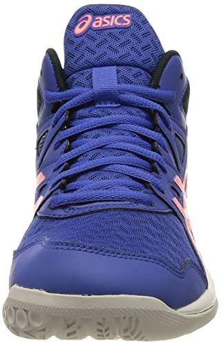 ASICS Gel-Task 2 MT, Zapatillas de Indoor Court Mujer, Lapis Lazuli Blue Blazing Coral, 38 EU