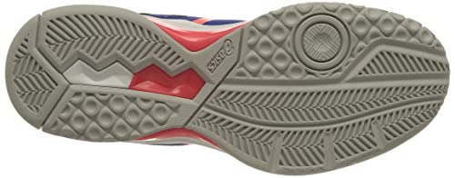 ASICS Gel-Task 2 MT, Zapatillas de Indoor Court Mujer, Lapis Lazuli Blue Blazing Coral, 38 EU