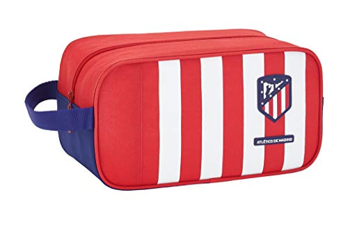 Atletico de Madrid 811958682, Bolso zapatillero Unisex niños, Varios, 29x15x14 cm