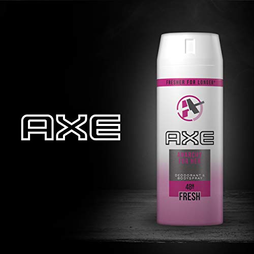 AXE Anarchy for Her - Desodorante Bodyspray para mujer, protección, de 48 horas 150 ml, pack de 3