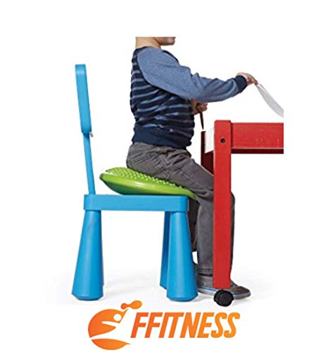 Balance Pad – Cojín de equilibrio hinchable para fisioterapia y rehabilitación | Home Fitness, Yoga, Pilates | Mejora el equilibrio, la estabilidad y la concentración en adultos y niños verde