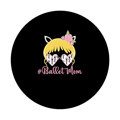 Ballet Mamá Día de la Madre Mamá Bailarina Bailarina Realizar PopSockets PopGrip Intercambiable