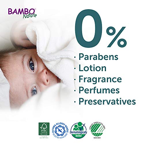 Bambo Pañales Talla 1 Recien Nacido 2-4Kg Eco Nature, Multicolor, Pack of 22 Nappies