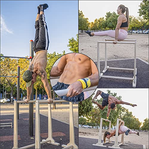 Barras Paralelas para Ejercicio Fondos, Barras de Gimnasia/Dip Station, calistenia, Altura 92cm