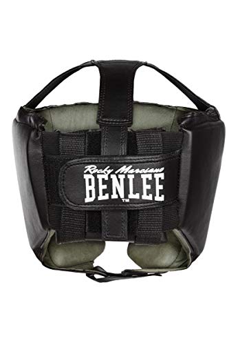 BENLEE Rocky Marciano Mike Junior Protector de Cabeza de Piel sintética, Unisex niños, Negro