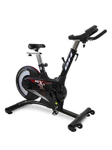 BH Fitness Bicicleta de ciclismo indoor RDX1.1 H9179 Volante trasero y freno a fricción. Inercia 20 Kg. Uso intensivo. Manillar de triatlón