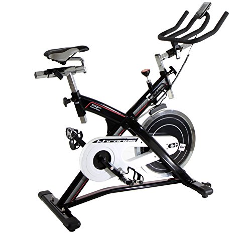 BH Fitness KHRONOS 10005713 Ciclismo indoor a fricción - 20 Kg - Freno de emergencia - Manillar de triatlón