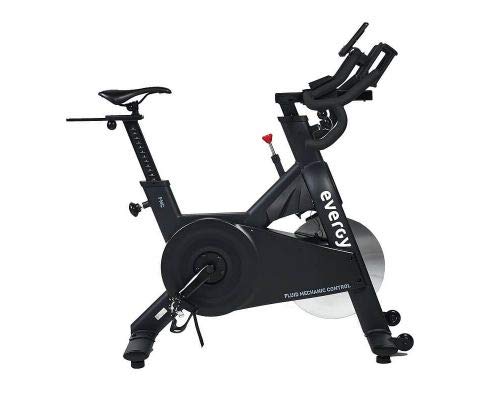 Bicicleta Ciclo Indoor EVERGY H1 FMC-COMP - Spinning - Volante de Inercia 16 kg - Sillín y Manillar ajustables vertical y horizontalmente - Pantalla LCD - Pedales mixtos