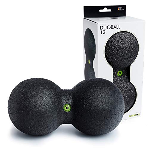 BLACKROLL - Pelotas de Masaje para Fitness (12 cm de diámetro), Color Negro