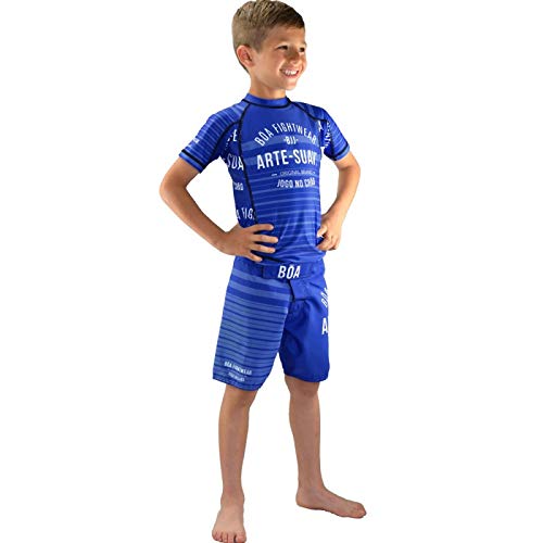 Bõa Pantalones MMA Jogo No chão Niño - 8/9Y, Azul