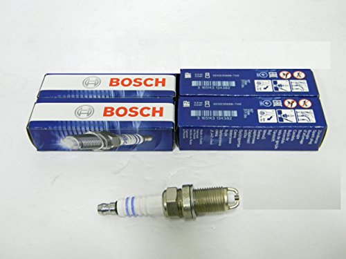 BOSCH Juego de 4 bujías para Seat Skoda, Toyota, Opel VW 1.0-5.0L 1987-