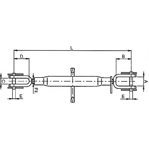 Brazo de elevación lateral ajustable 380-530 mm de Ama