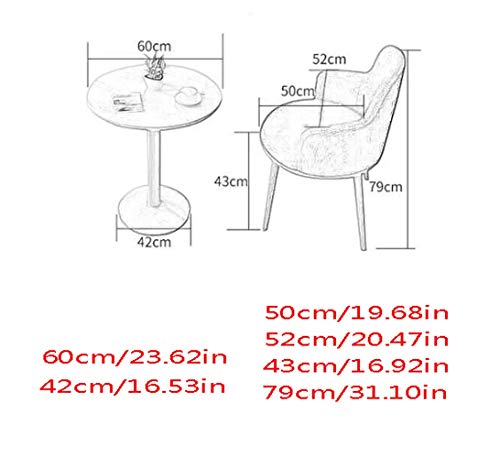 Casa Negociación Conjunto De Mesa Y Silla Combinación, Madera De Nogal Mesa De Ocio Escritorio De Oficina Y Asiento Cocina Balcón Restaurante De Comida Rápida Café Salón Biblioteca Jardín