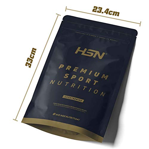 Caseína Micelar de HSN Evocasein 2.0 | Plátano 500 g = 17 Tomas por Envase | Proteína Lenta Digestión para Antes de Dormir | Recuperador Muscular Nocturno | No-GMO, Vegetariana, Sin Gluten