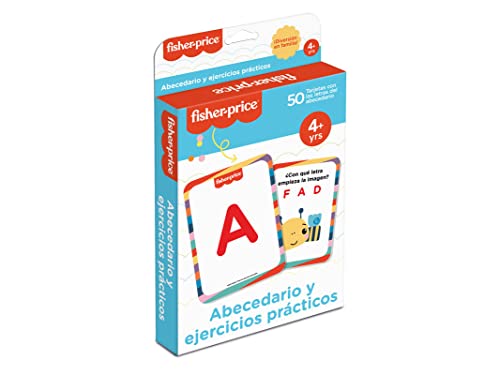 Cayro - Tarjetas de Abecedario y Ejercicios prácticos - Tarjetas de aprendizaje infantil - Juguetes infantiles - Juegos infantiles educativos