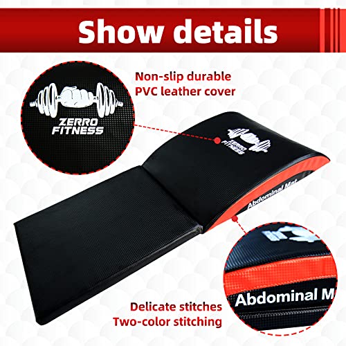 CCLIFE ZERRO AB Mat Esterilla para Alfombrilla de Ejercicio para Abdominales y Abdominales para Ejercicios de Movimiento Abdominales, Color:DGNMT033B0000smr