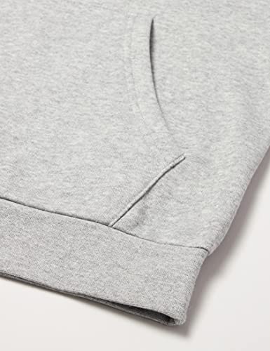 Champion Legacy Classic Logo Sudadera con Capucha, Gris Jaspeado Claro, 15-16 Años para Niños