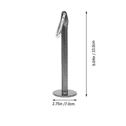 CLISPEED Levantamiento de Pesas Soporte con Mancuernas Estante Agarre Físico Bola Pesas Estante Brazo Brazo Herramienta de Ejercicio Accesorios