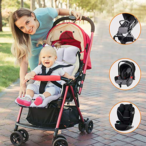 Cojín Reductor para Sillas de Bebé,Colchonetas para Silla de Paseo Universales,Colchoneta Universal Silla,Colchoneta Silla Bebe Universal,Cojín Carro Bebe (A)