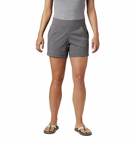 Columbia Women's Anytime Casual Shorts, Stain Resistant, Sun Protection, City Grey, Small x 7