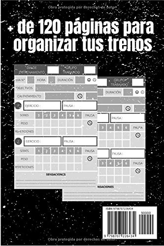 COME | DUERME | ENTRENA | REPITE | DEPORTES: Cuaderno de entrenamiento | 15.24 x 22.86 CM, 105 paginas | agenda de registro de entrenamiento fitness | ... y training | Las claves del entrenamiento