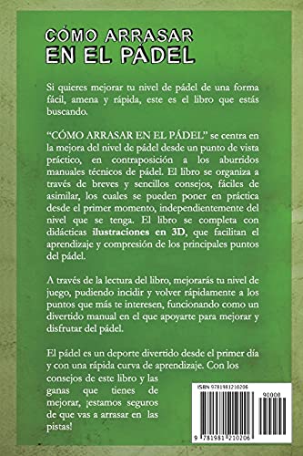 Cómo arrasar en el pádel: Mejora tu nivel de pádel de forma fácil, rápida y divertida. A través de sencillos consejos y didácticas ilustraciones en 3D, te damos las claves para ganar cualquier partido