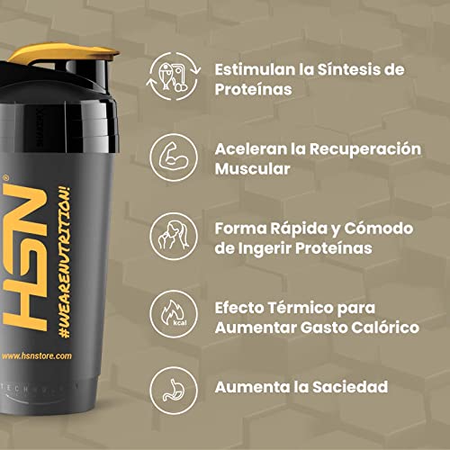 Concentrado de Proteína de Suero de HSN Evowhey Protein 2.0 | Sabor Fresa Choco Blanco 500 g = 17 Tomas | Whey Protein Concentrate para Ganar Masa Muscular | No-GMO, Vegetariano, Sin Gluten ni Soja