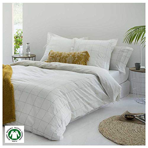 COTTON ARTean Funda nordica ALGODÓN ORGANICO ZARAUZ Cama de 150 x 190/200. 100% ALGODÓN ORGÁNICO.