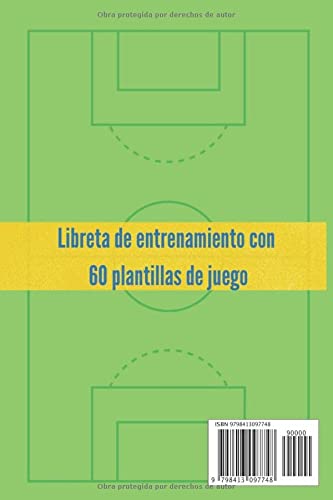 Cuaderno de entrenador: Entrenamiento futbol material entrenador de futbol