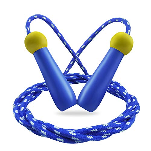 Cuerda para Saltar niños,MAKACTUA Ajustar 2M Comba de Saltar Niños Infantil con Skipping Rope Kids para Fitness, Ejercicio de Intervalos Hombre Mujer