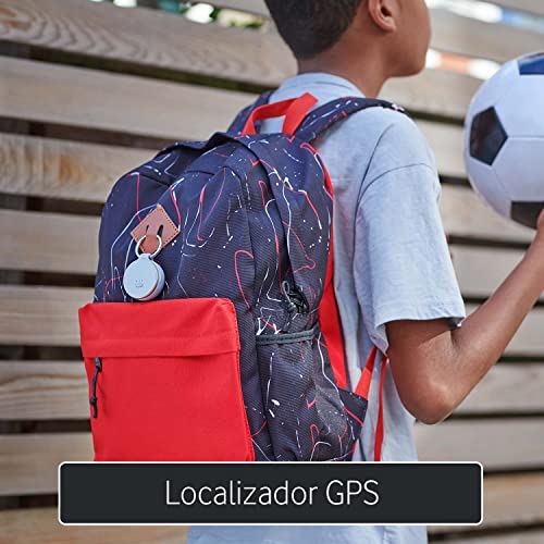 Curve, Localizador GPS Inteligente, Mini Dispositivo Ligero con Rastreo Ilimitado Desde tu Móvil para tu Coche, Bolso, Perro, Llaves y Mochila - Suscripción Incluida 2 Años