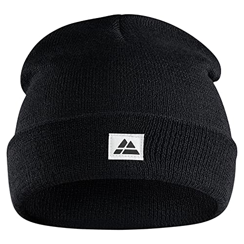 DANISH ENDURANCE Gorro de Punto Poliéster 100% Reciclado (Negro)