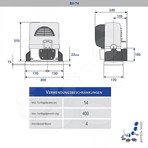 De Puertas Correderas (Came BX 74