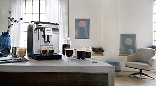 De'Longhi Perfetto Magnifica Evo, Cafetera superatomática para Café y Cappuccino, ECAM292.33.SB, Plata