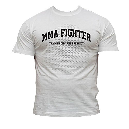 Dirty Ray Artes Marciales MMA Fighter camiseta hombre T-shirt DT3 (XL)