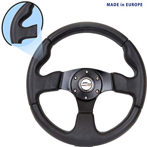 [DTi M10] DoradoTuning Volante Deportivo Ø 320 mm Rally/Deriva/Carrera/Universal/Negro