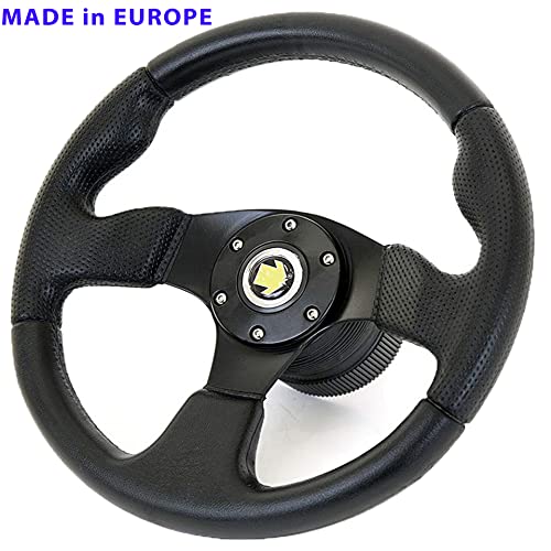 [DTi M10] DoradoTuning Volante Deportivo Ø 320 mm Rally/Deriva/Carrera/Universal/Negro