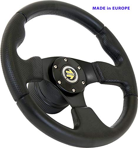 [DTi M10] DoradoTuning Volante Deportivo Ø 320 mm Rally/Deriva/Carrera/Universal/Negro