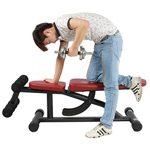 Dumbbell bench Banco con Mancuernas Silla de Ejercicio con Mancuernas Press de banca para pájaros Tabla supina Multifuncional Tabla de músculos Abdominales Equipo de Fitness para el hogar