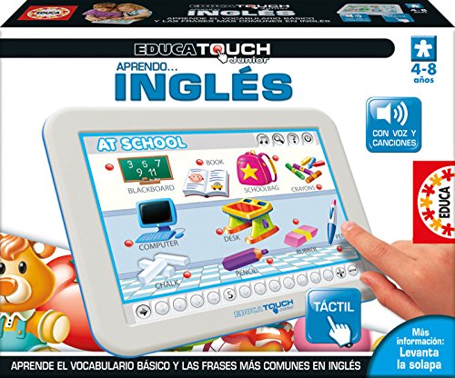 Educa - Touch Junior Aprendo Inglés Juego Educativo para Niños, Multicolor (15438)