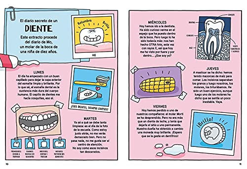 El cuerpo humano en cómic. 101 curiosidades para niños y niñas (Súper Curiosos): Guía y enciclopedia divertida para aprender