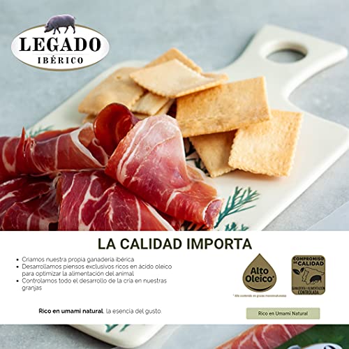 ElPozo Legado Ibérico Maletín de Jamón de Cebo Ibérico, 15 x 60g