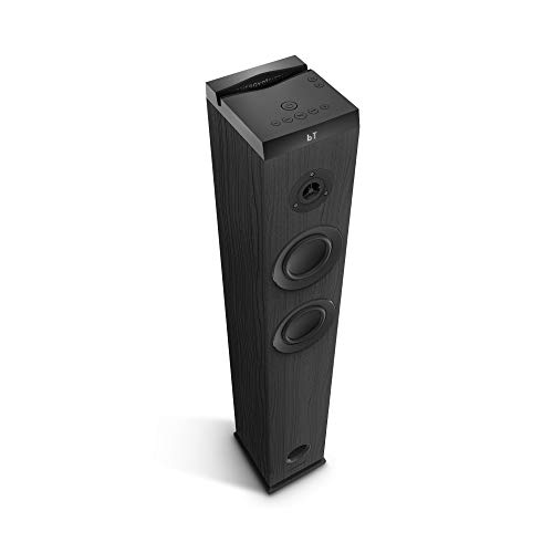 Energy Sistem Tower EU Torre de Sonido con Bluetooth True Wireless (65W, Bluettoh 5.0, True Wireless Stereo, USB/MicroSD MP3 Player, Audio-In)