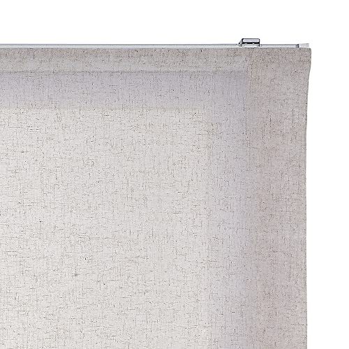 Estores Basic - Estor Pachetto, Estor Plegable sin Varillas, Estor paqueto Beige, 120x175cm