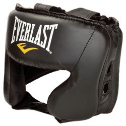 Everlast Head Gear, Unisex, Negro, Talla única