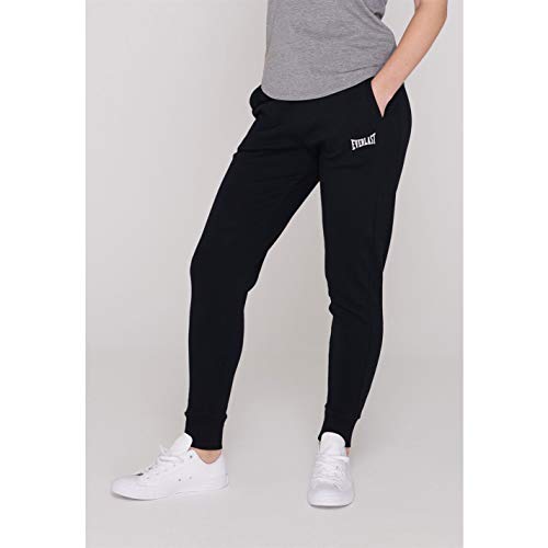 Everlast Mujer Pantalones Joggers Negro XXXL