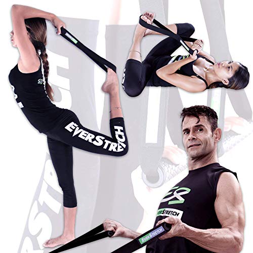 EverStretch Stretching Grips Premium Stretching Equipment for Athletes. Stretch Straps to Reach Impossible Positions Without Discomfort.