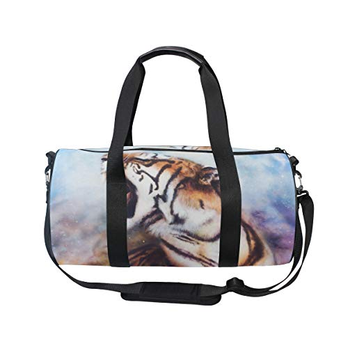 FAJRO Roaring Tiger Gym Bolsa de viaje para hombre