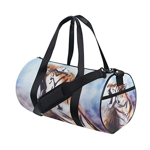 FAJRO Roaring Tiger Gym Bolsa de viaje para hombre