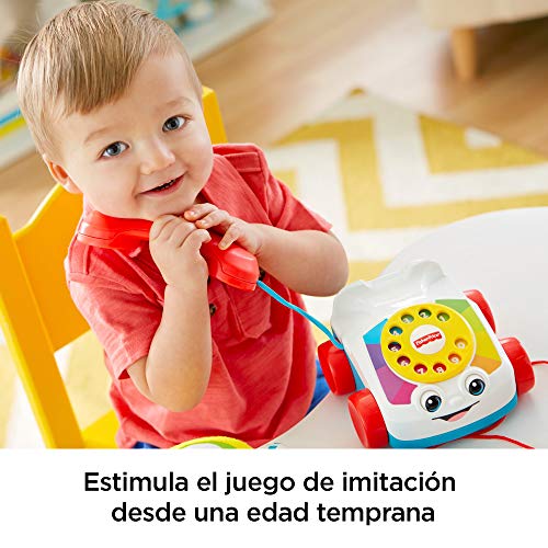 Fisher-Price - Teléfono carita divertida - juguetes bebe 1 año - (Mattel FGW66 )